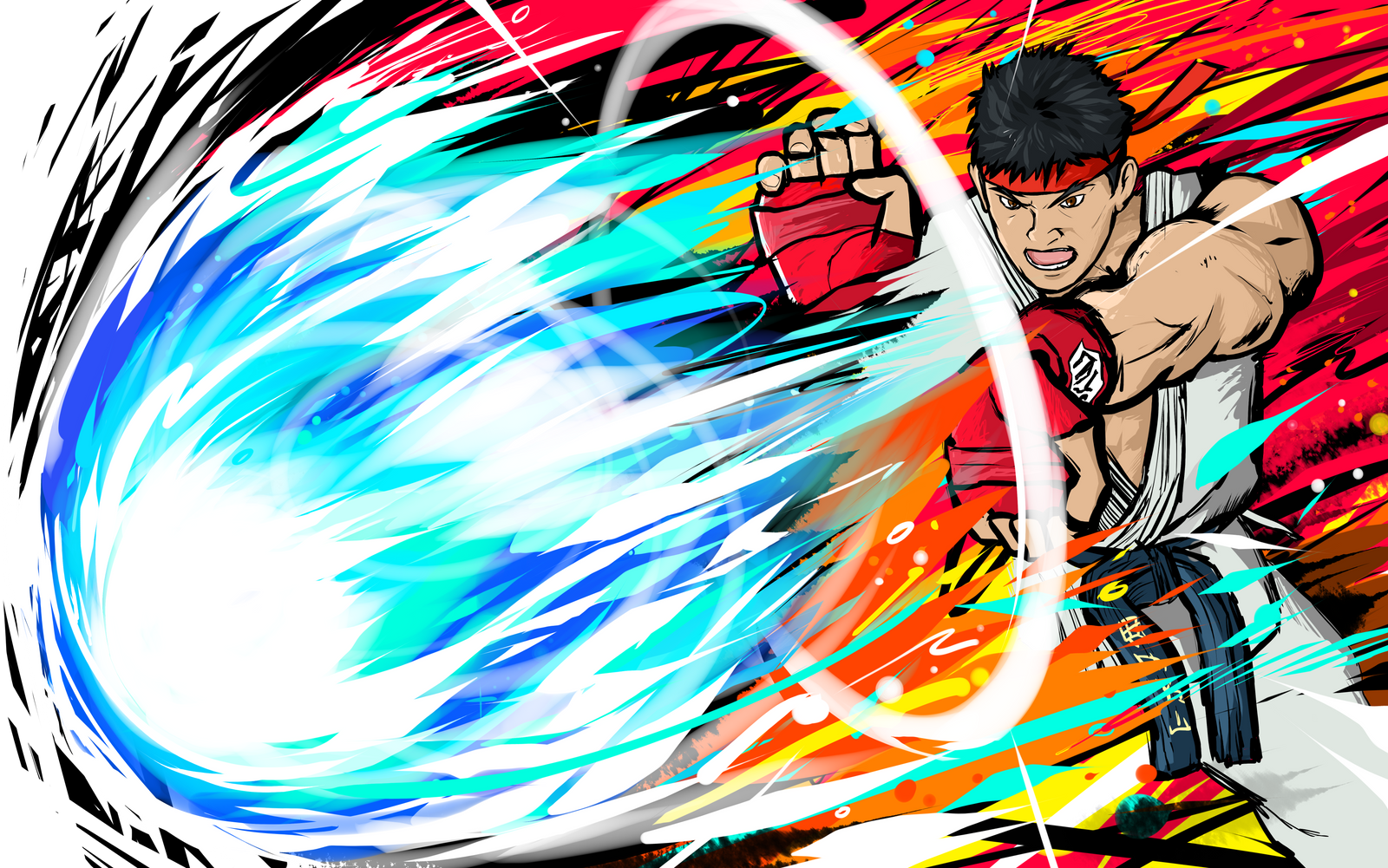 Ryu | Hadoken by ishmam on DeviantArt