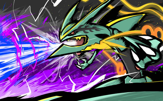 Mega Rayquaza | Dragon Pulse