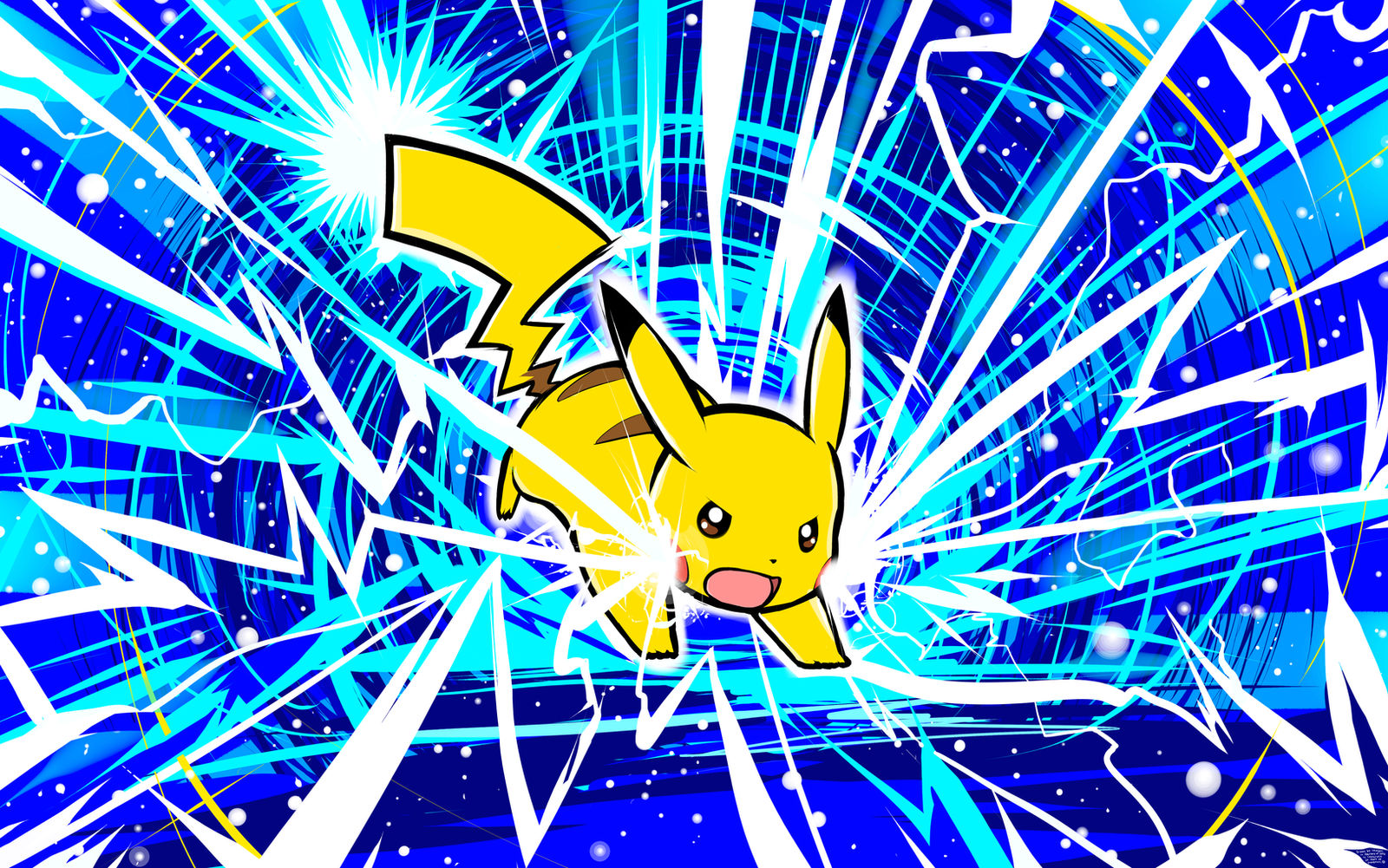 Pikachu | Thunderbolt by ishmam on DeviantArt