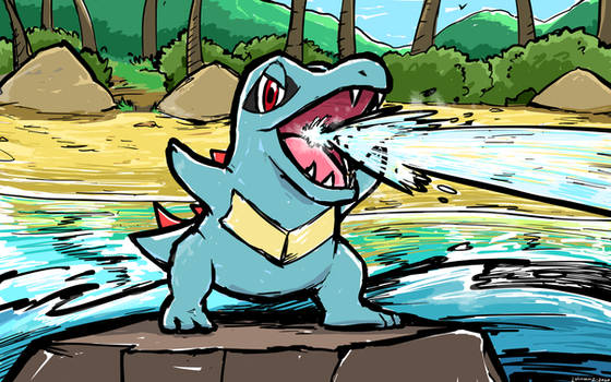 Totodile | Water Gun