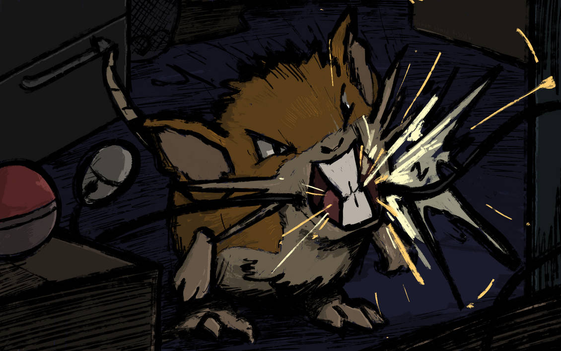 Raticate | Hyper Fang by ishmam on DeviantArt