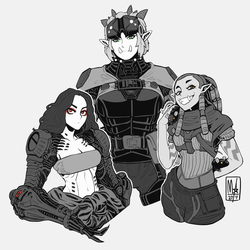 Shadowrun Angels by Lord-Of-The-Guns on DeviantArt