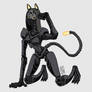 Cyber Demon Catgirl