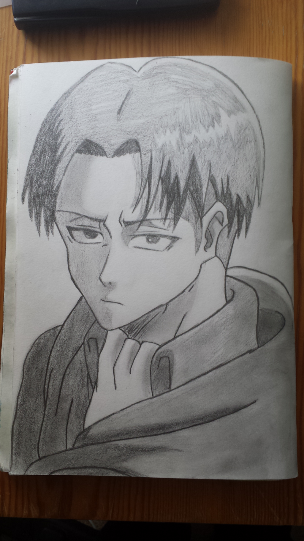 Captain Levi Drawing (Shingeki No Kyojin) by The-Real-Kakalaka1 on