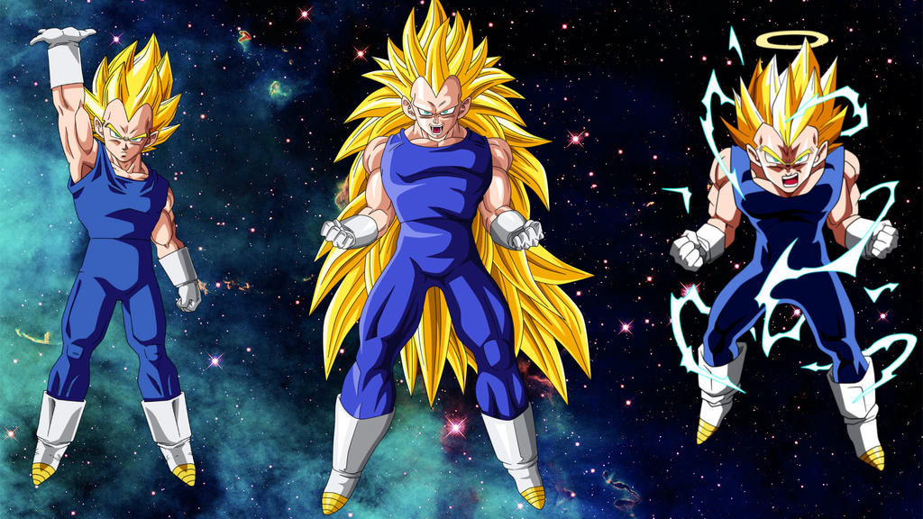 Vegeta Forms By Kingkakarot On DeviantArt