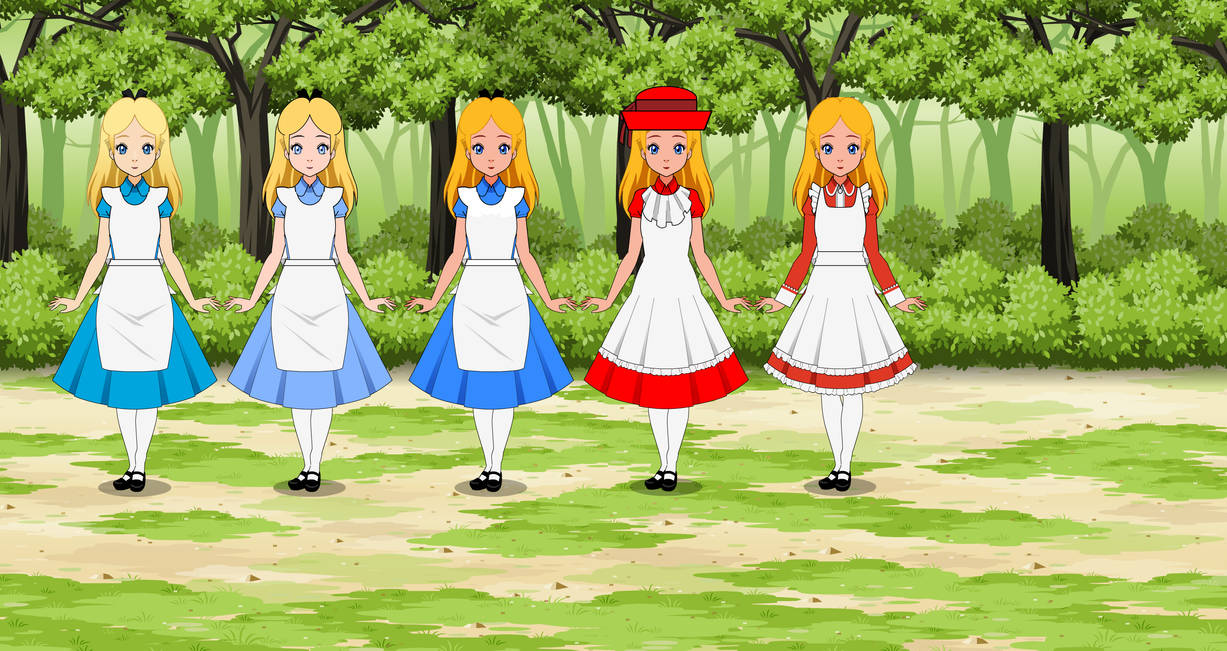 Alice And The Other Alices by godzila19943 on DeviantArt