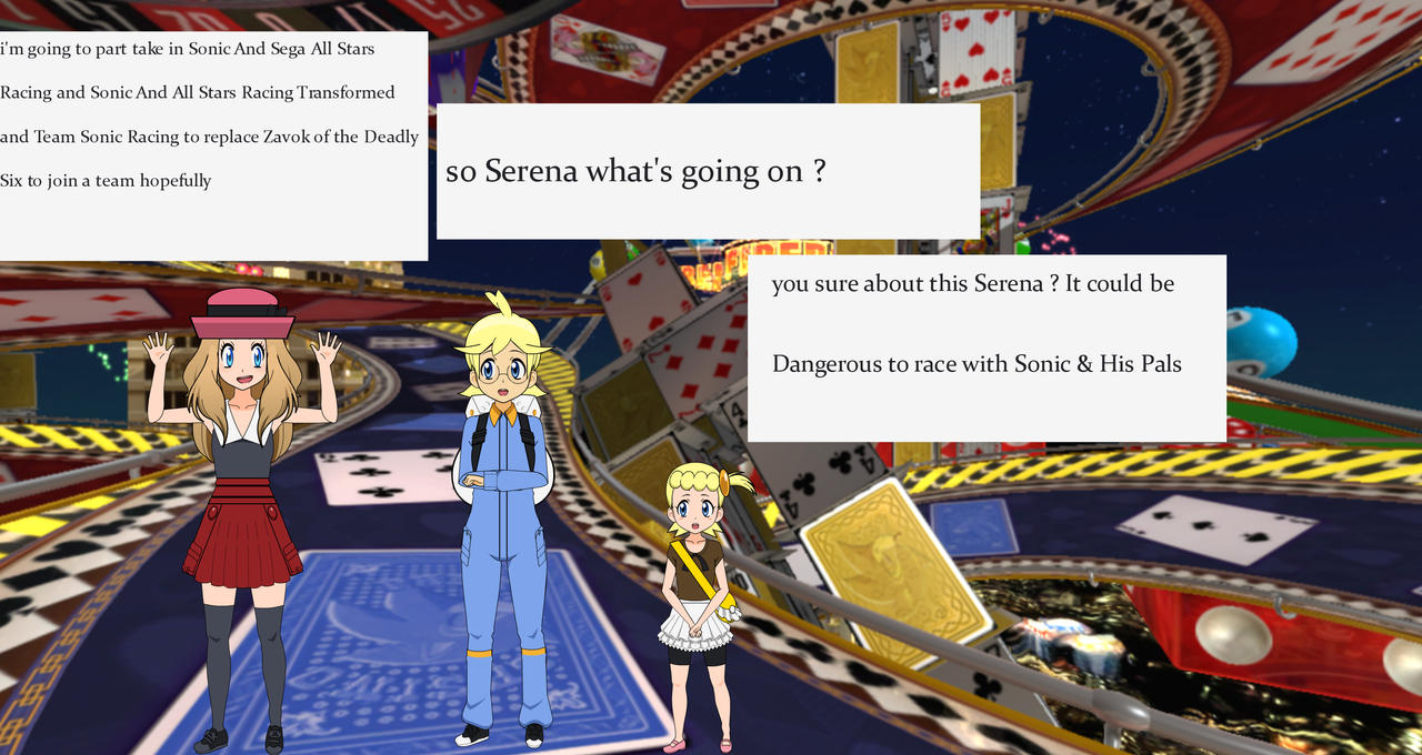 Pokemon Xy Serena Decides To Race With Sonic By Godzila On Deviantart Pokemon Xy Serena Decides To Race With Sonic By Godzila On Deviantart