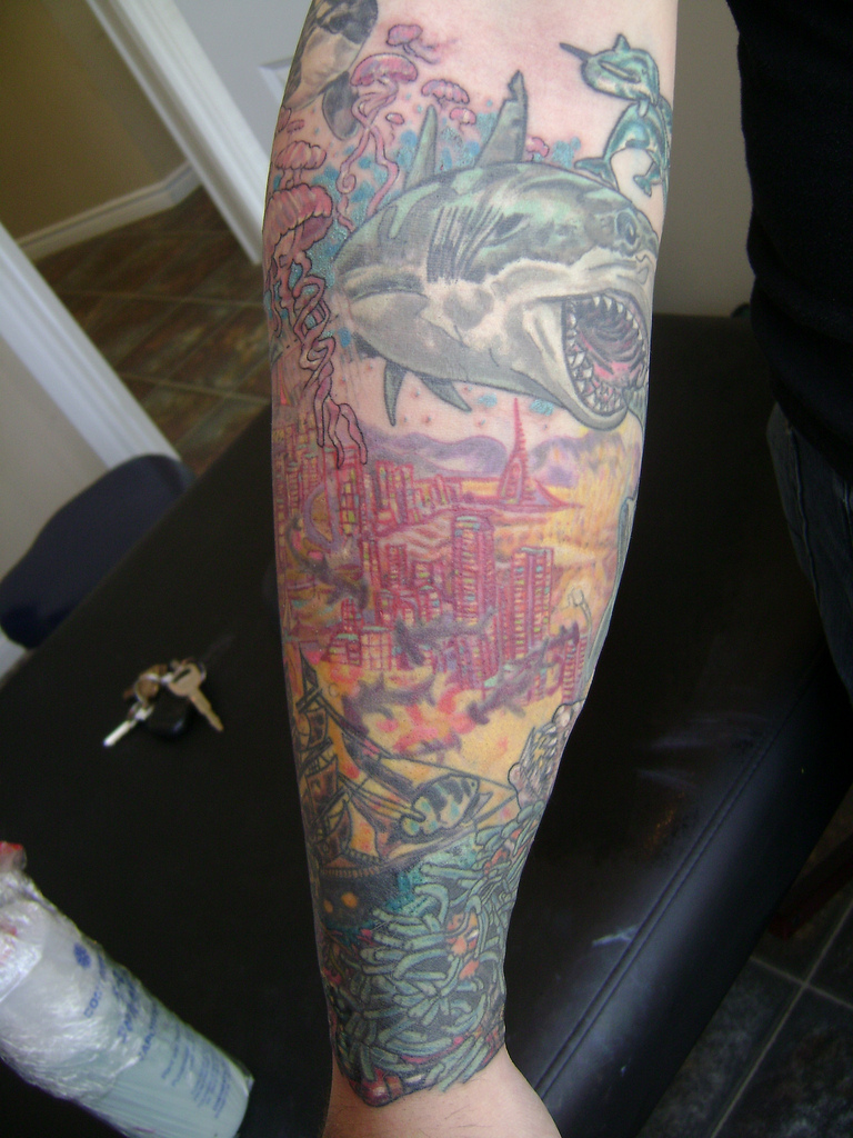 shark sleeve