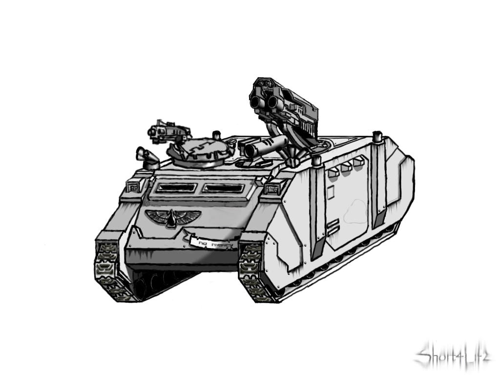 Warhammer 40k Razorback by short4lif2 on DeviantArt