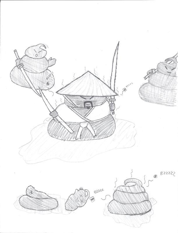 SAMURAI POOP by KyotoSasaki on DeviantArt