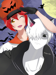 AE3803 and U-1146 Halloween fanart 10/18/2018