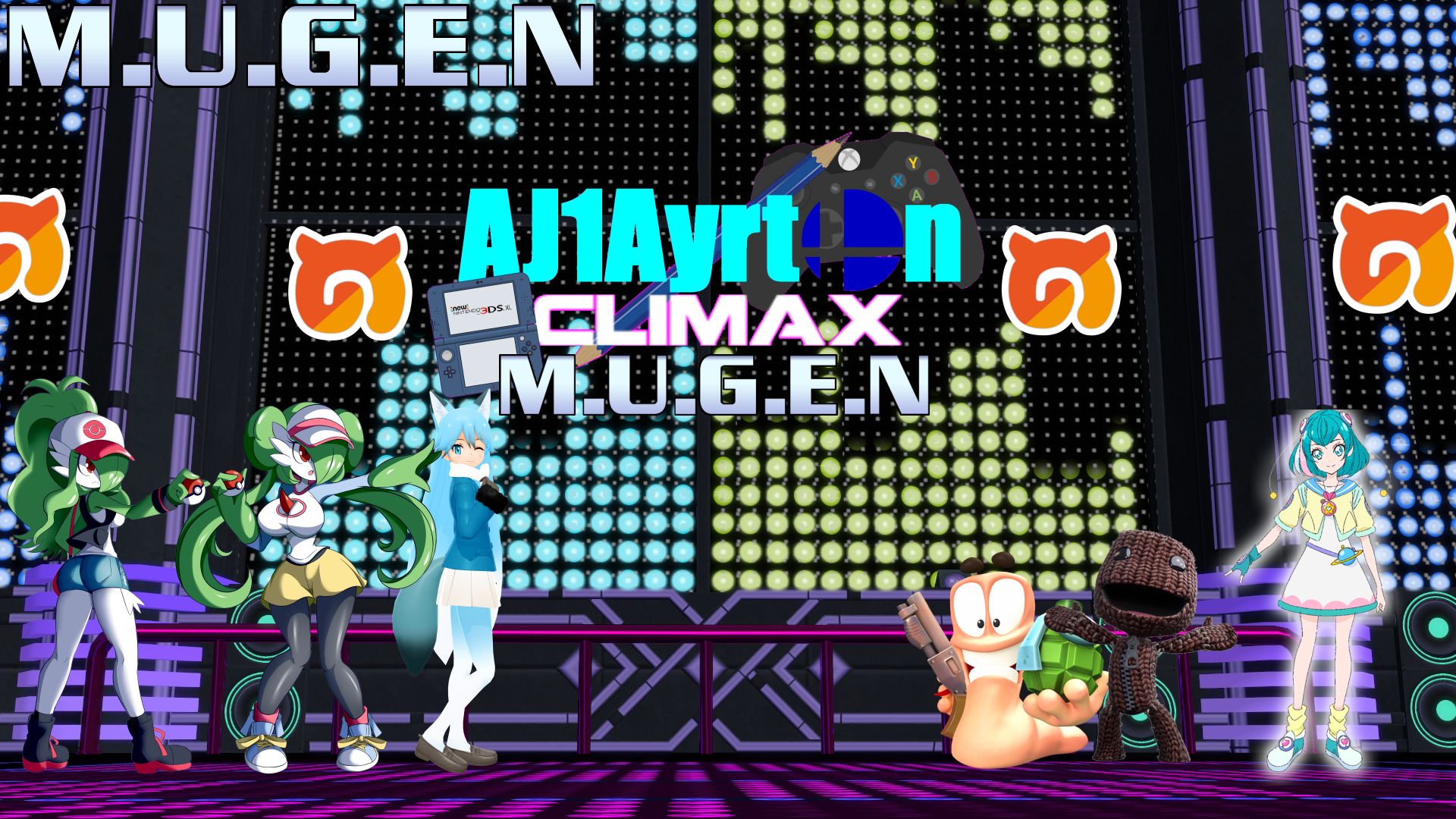 M U G E N 1 0 Stage Aj1ayrtonclimax Remix Hd Dl By Ayrtonclimax On Deviantart