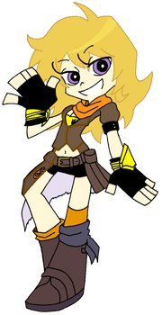 RWBY- Yang Xiao Long (Panty and Stocking Style)