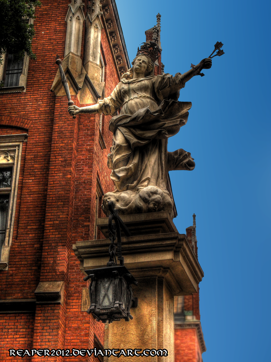 Angel of Krakow HDR