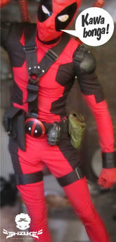 deadpool cosplay finish