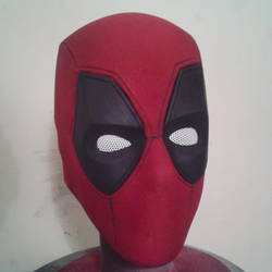 Deadpool mask fiberglass