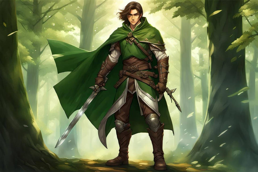 Random Male Ranger Human Male Ranger by DrIxodes on DeviantArt