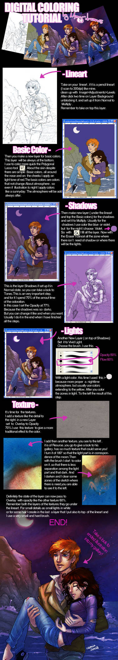 Digital Coloring Tutorial by mary-dreams