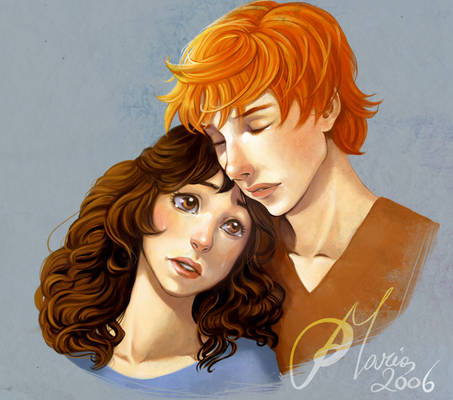 Hold me_HP HBP_ RON E Hermione