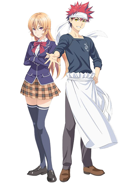 Food Wars Erina And Soma Yukihira Diamond Painting 