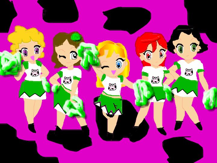 South Park Cows Cheerleaders