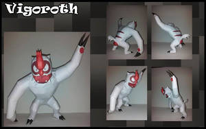 Vigoroth Papercraft