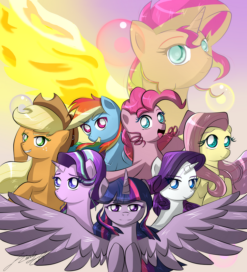 Mlp Rd Mane MLP - Mane 8 by PhoenixGoldenSilver on DeviantArt