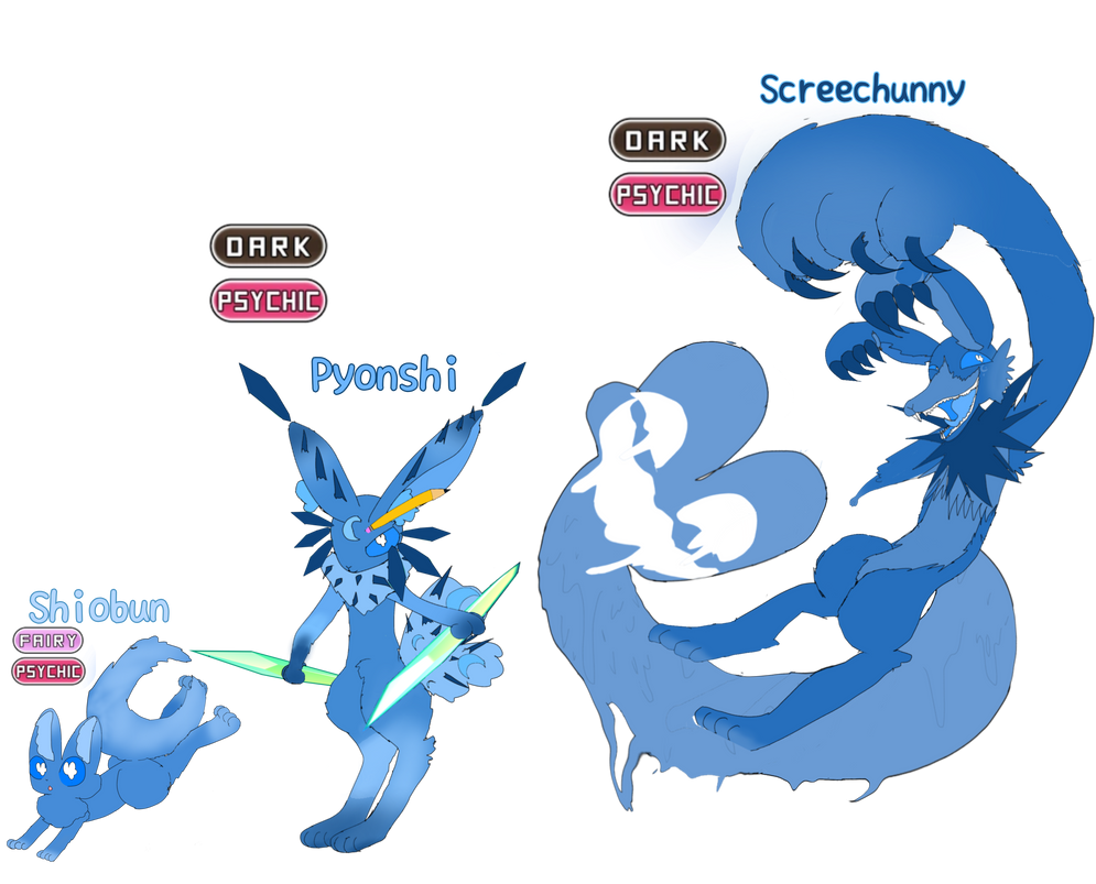 Scringpuff Evolution Line Screechunny Evolution line by Jordanlovesdogs on DeviantArt