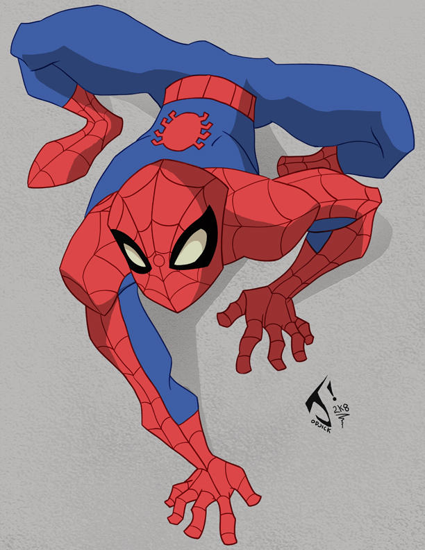 Spectacular Spiderman crawl by jayodjick on DeviantArt
