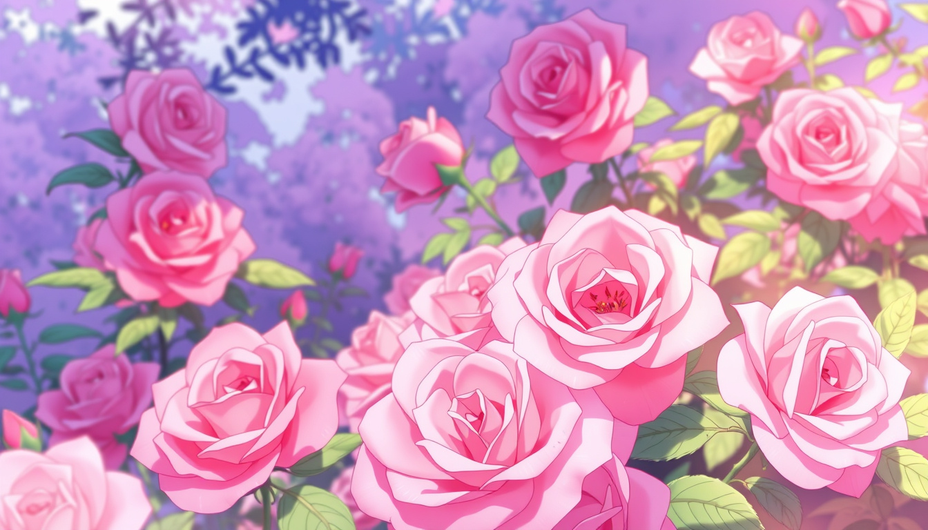 Pink Roses Theme Pink roses by YoursTrulY28867 on DeviantArt