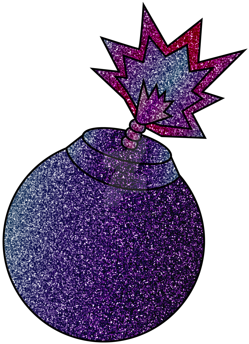 Galaxy Glitter Bomb by demonfairie on DeviantArt