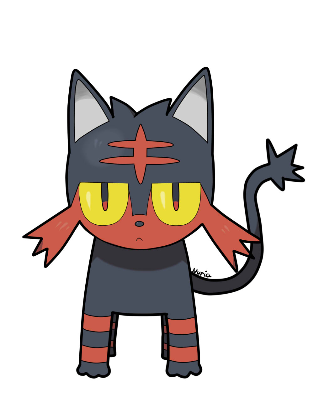 Litten Picture Pokemon Litten by nuria-dosrios on DeviantArt