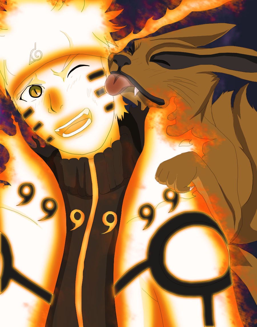 Naruto And Baby Kurama by GEVDANO on DeviantArt Naruto And Baby Kurama by GEVDANO on DeviantArt