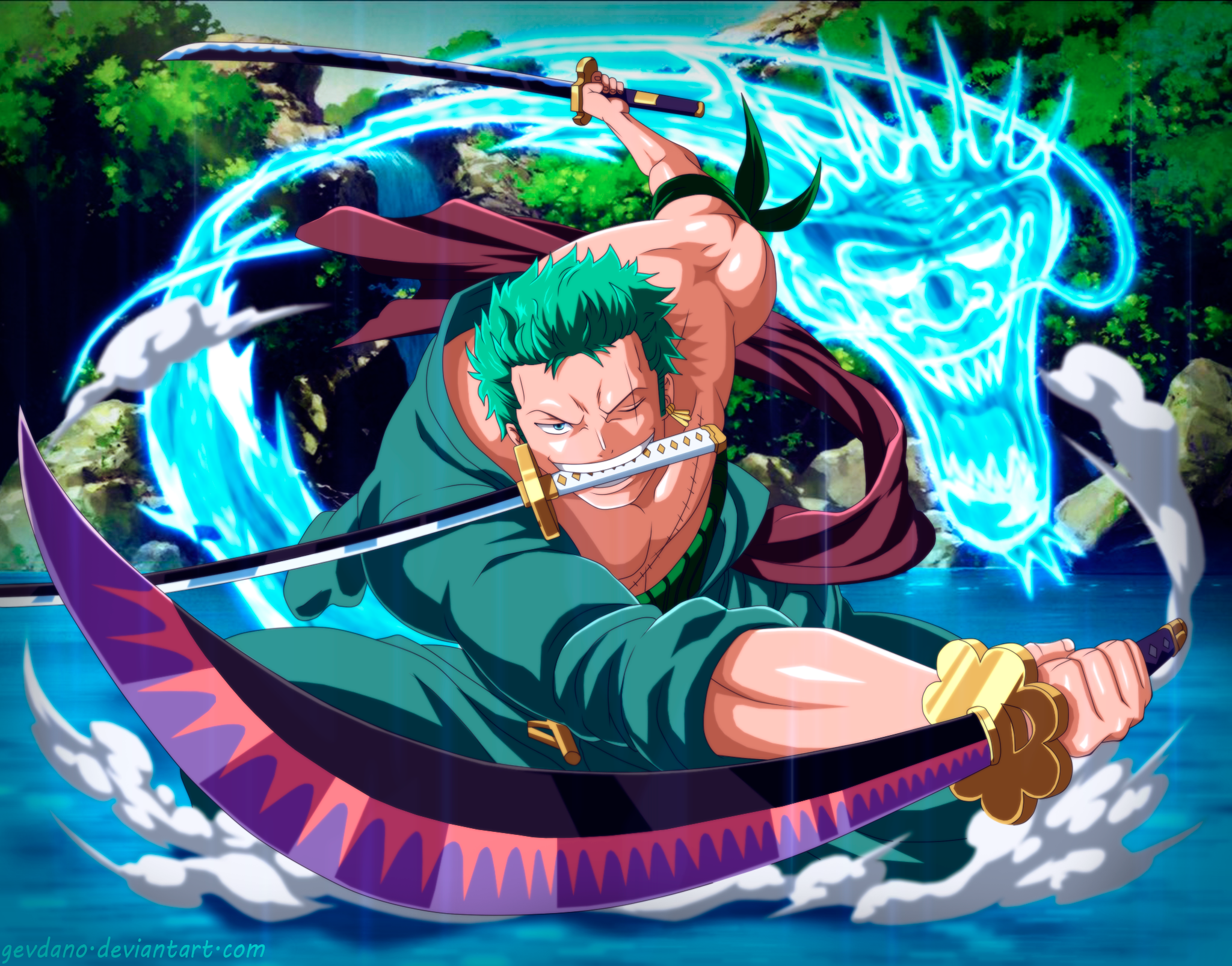 Roronoa Zoro posters by frankro on DeviantArt