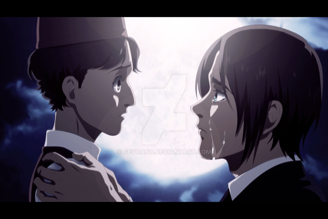 Eren Crying Rumbling Eren-Jaeger-crying by GEVDANO on DeviantArt