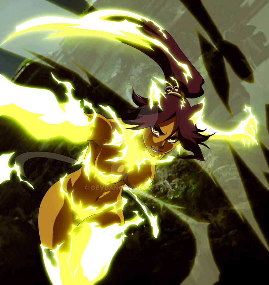 Yoruichi thunder god by GEVDANO on DeviantArt