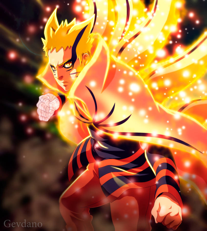Naruto Bayron mode by GEVDANO on DeviantArt