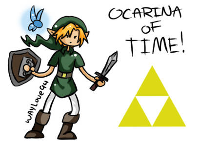 Oot Link-Adventure Time Style