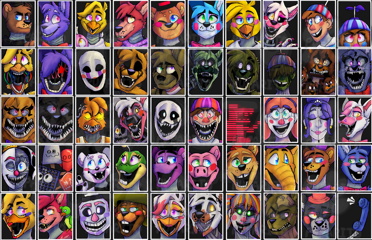 First look at my Ultimate Custom Night redesign Demo now available! :  r/fivenightsatfreddys