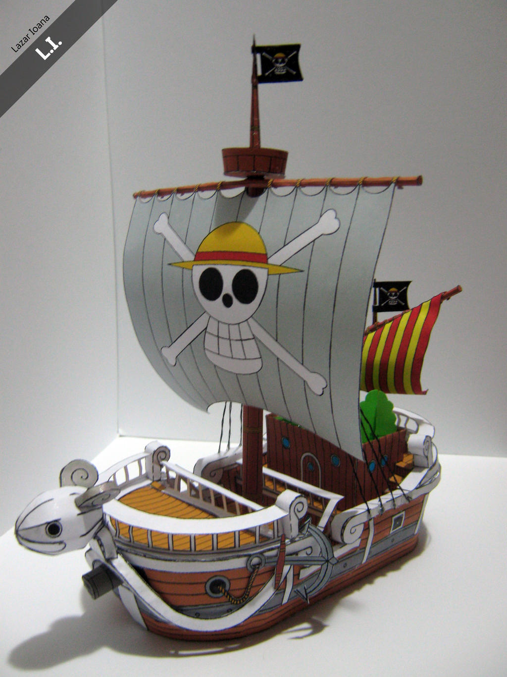 One Piece - Going Merry ( Papercraft)