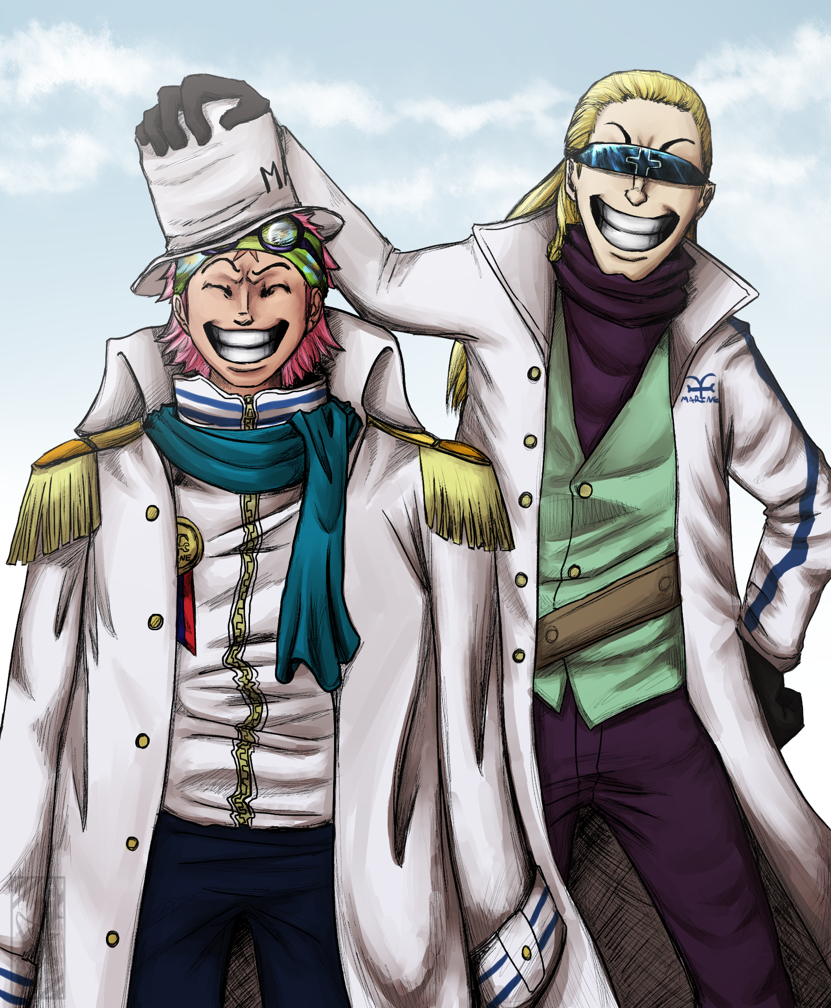 Coby And Helmeppo By Deer Head On Deviantart