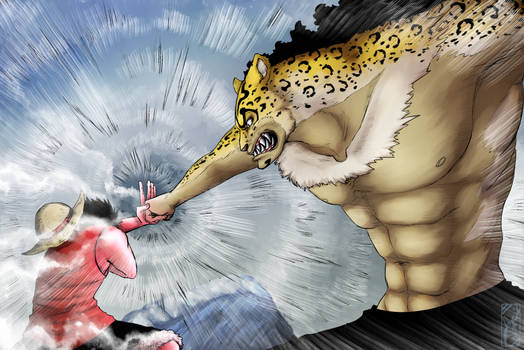 Luffy Vs Lucci