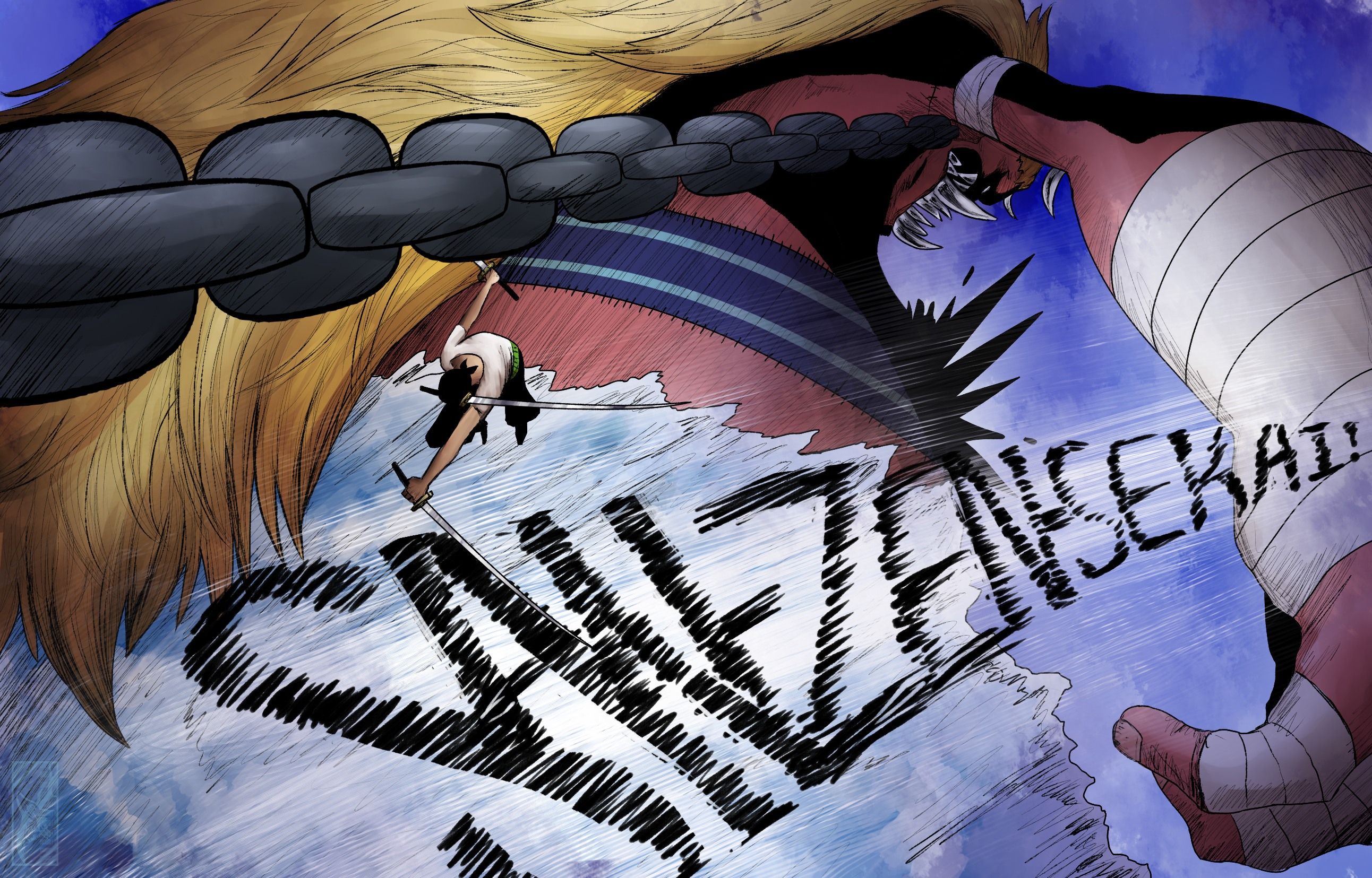 Luffy VS Katakuri 2 by Japar10 on DeviantArt