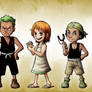 Young Straw Hats