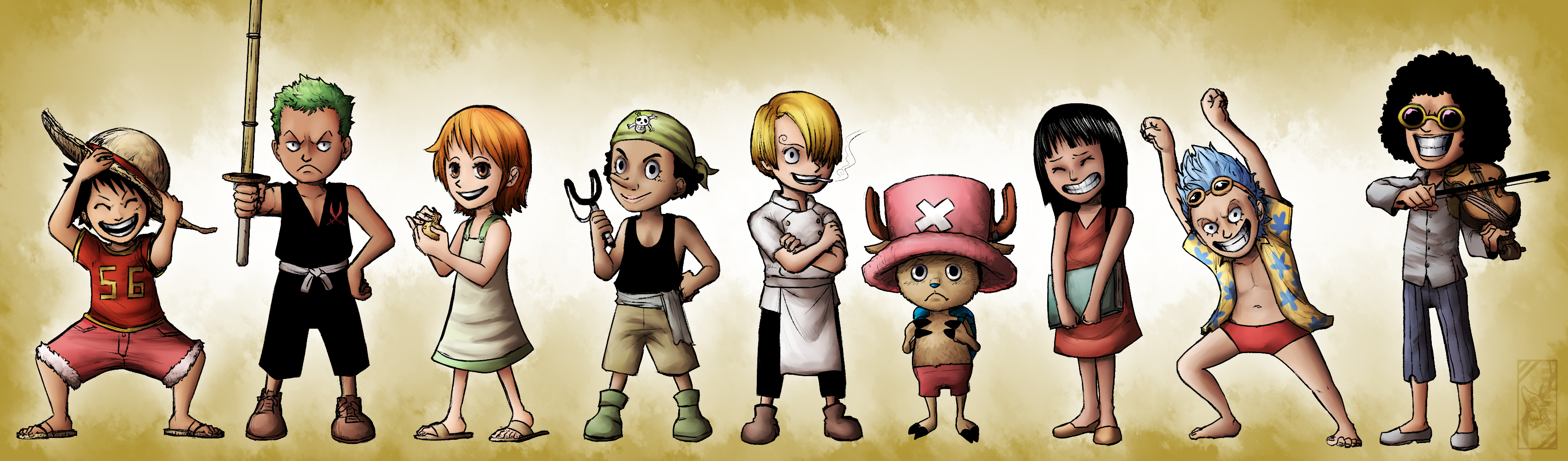 One Piece 17th Anniversary: 60 Characters by Deer-Head on DeviantArt