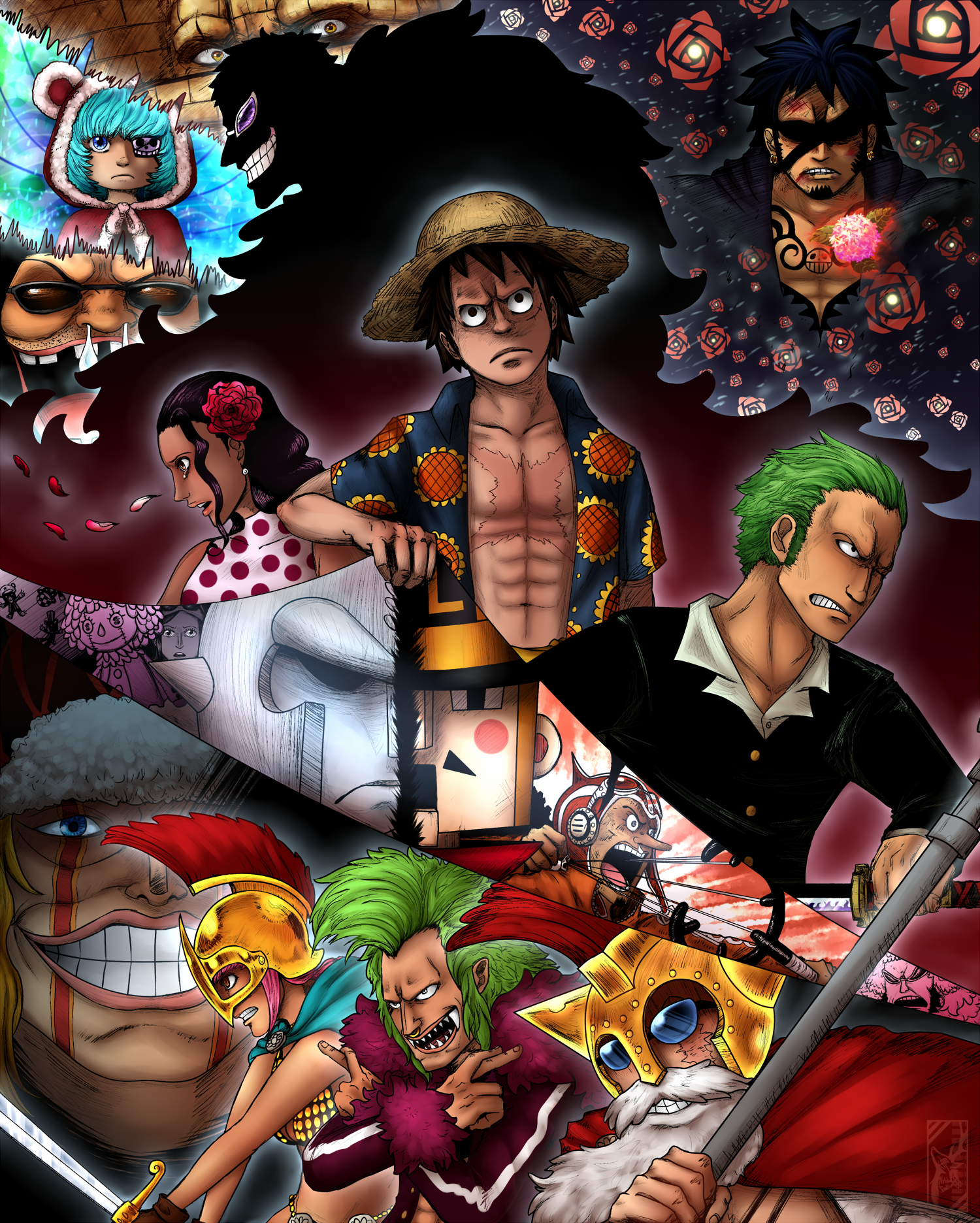 One Piece 17th Anniversary: 60 Characters by Deer-Head on DeviantArt