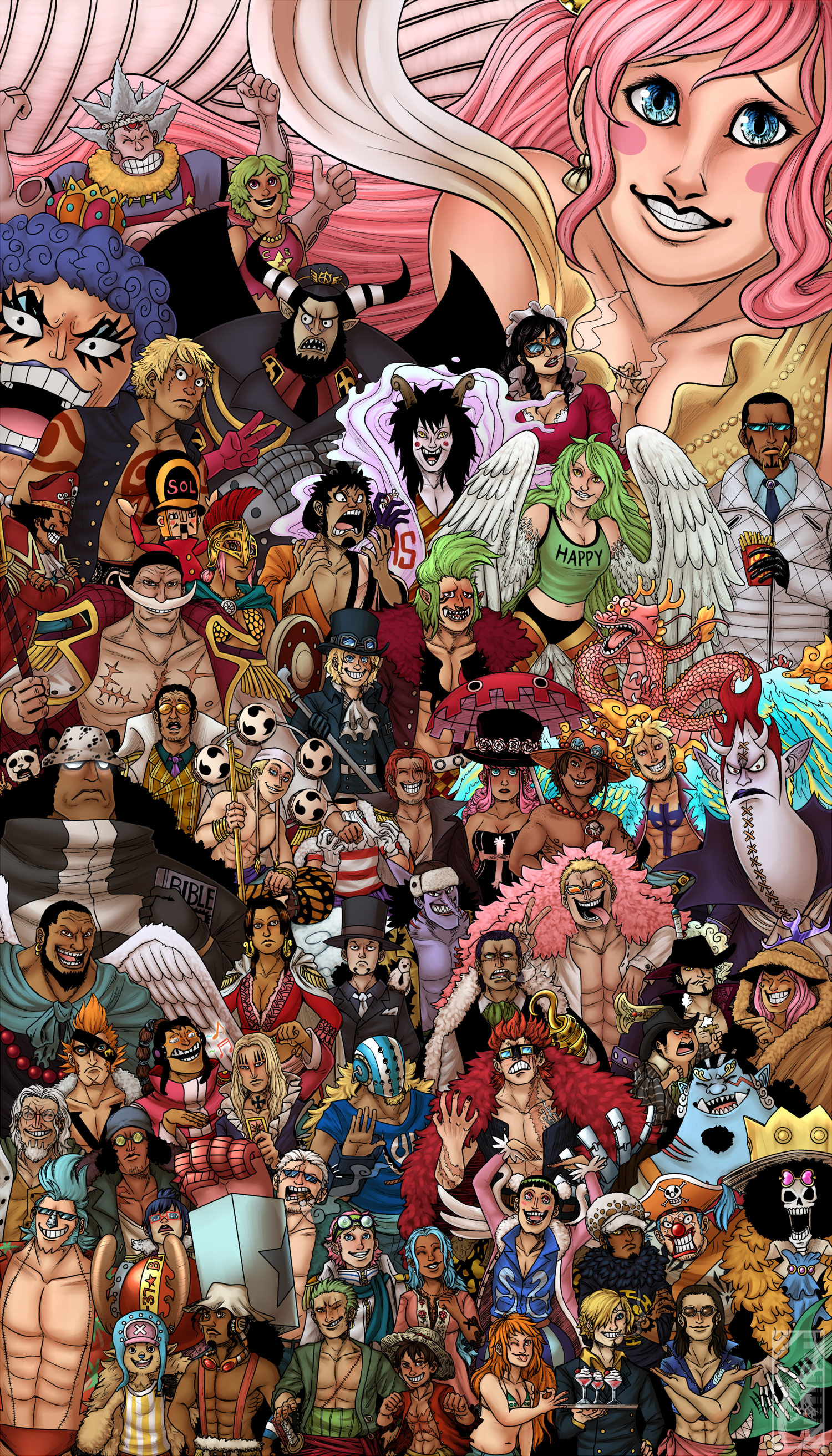 One Piece 17th Anniversary: 60 Characters by Deer-Head on DeviantArt