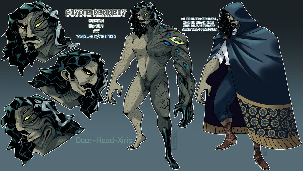 Kenneth Dnd Coyote Kennedy (DND) by Deer-Head on DeviantArt