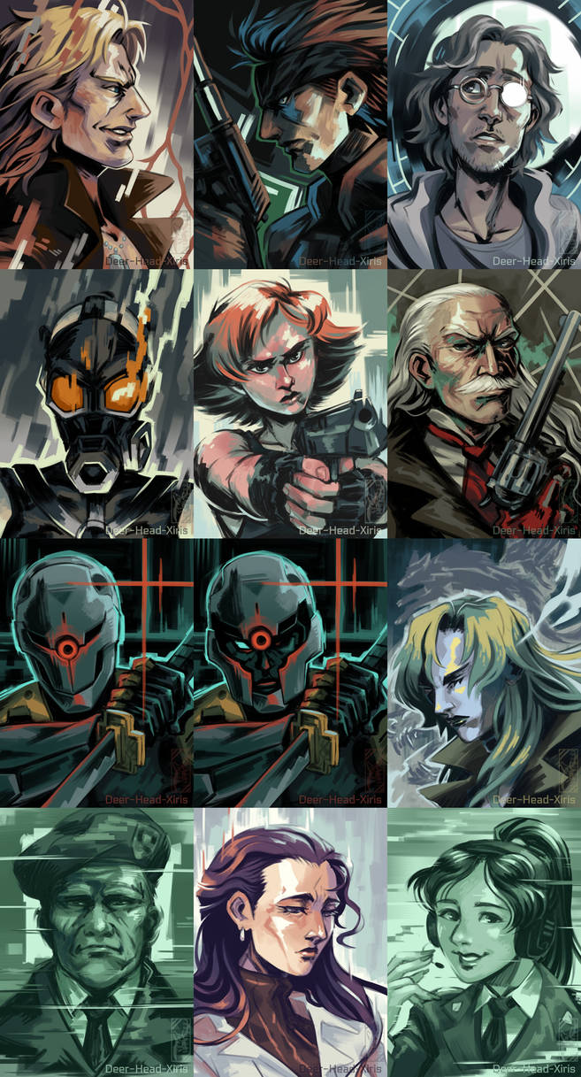 MGS1 Disco Collection by Deer-Head on DeviantArt