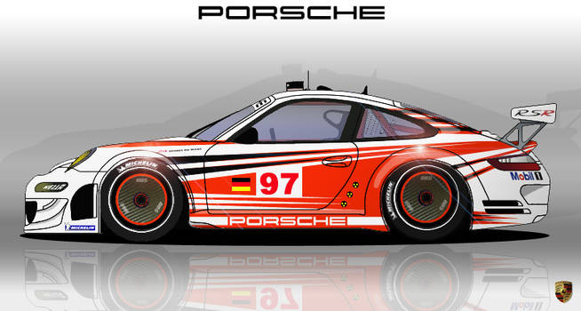 Porsche 911 GT3 RSR Lemans